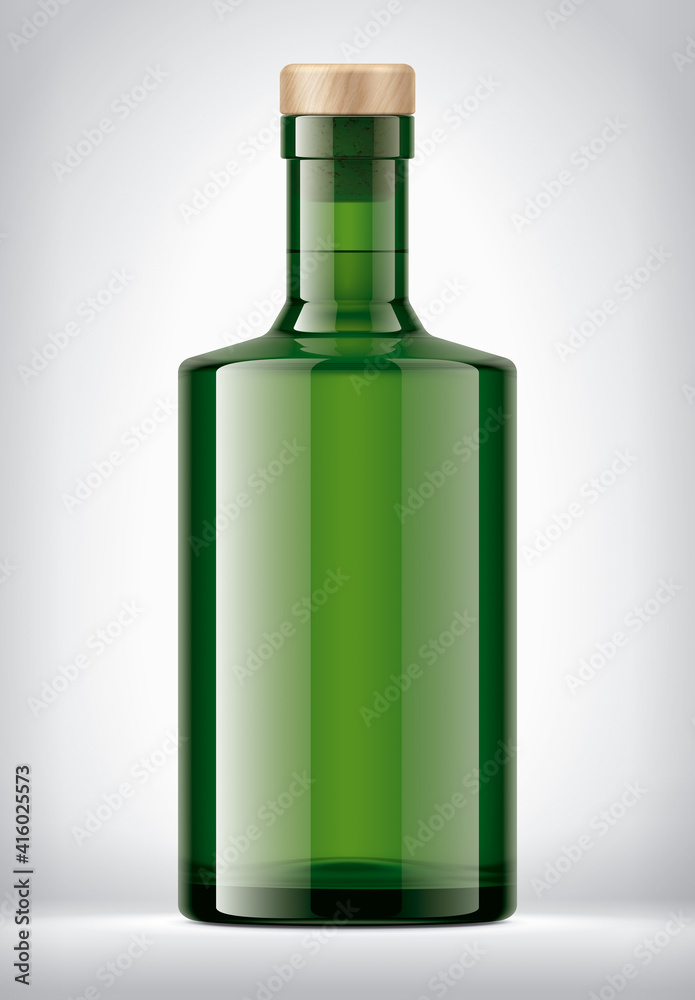Transparent Color Glass Bottle Transparent Color Glass Bottle