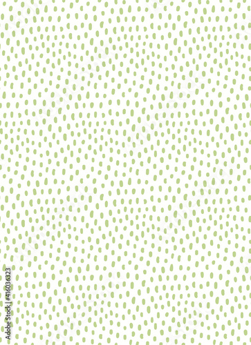 Grassy meadow simple abstract texture seamless pattern, green on white background. Hand drawn vector illustration. Scandinavian style design. Concept kids textile, fashion print, wallpaper, package.