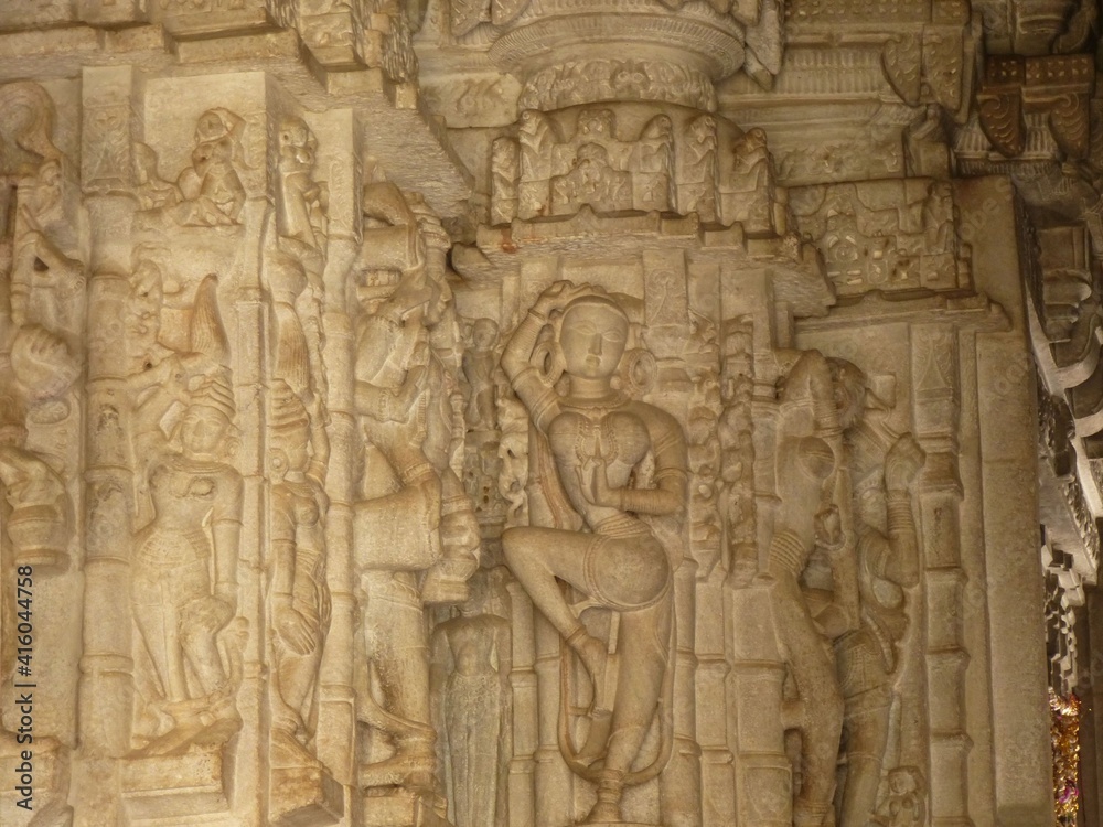 Chaumukha Mandir, a masterpiece of masonry