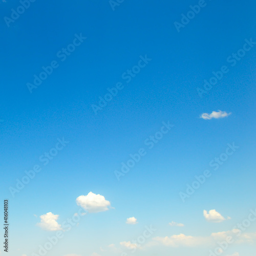 Fototapeta Naklejka Na Ścianę i Meble -  blue sky with clouds, nature and environmental background.