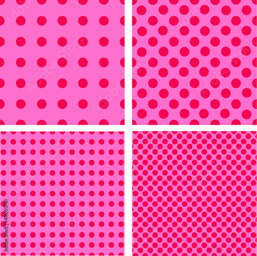 Abstract seamless patterned backgrounds for different purposes, vector design