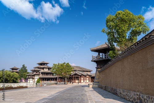 Qin and Han ancient city park, Guizhou, China.