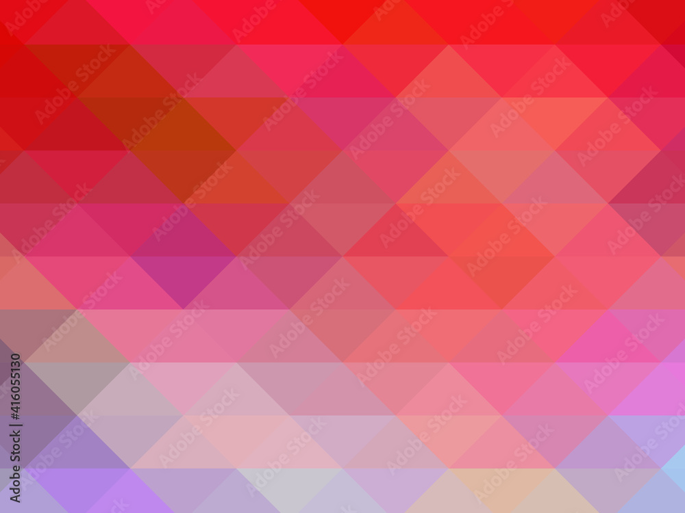 Triangular pixelation. Multi-colored pixel background. The texture consisting of multi-colored triangles. Triangular pixelation. Multi-colored pixel background. The texture consisting of multi-colored triangles.