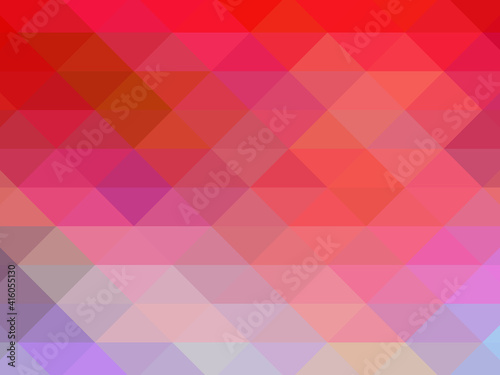 Triangular pixelation. Multi-colored pixel background. The texture consisting of multi-colored triangles.