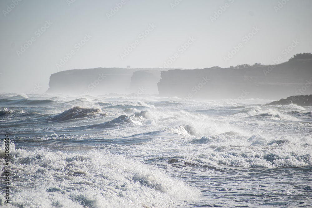 Obraz premium Waves in Chapadmalal, Argentina