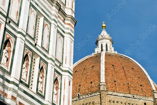 The Dome of Brunelleschi, Cathedral of Santa Maria del Fiore (Duomo), UNESCO World Heritage Site, Florence, Tuscany, Italy, Europe photo