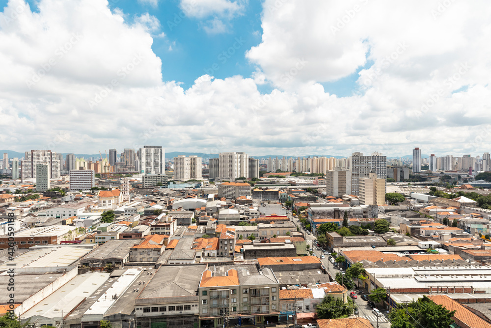 Fototapeta premium Aerial view of the city of Sao Paulo, Brazil - South America 