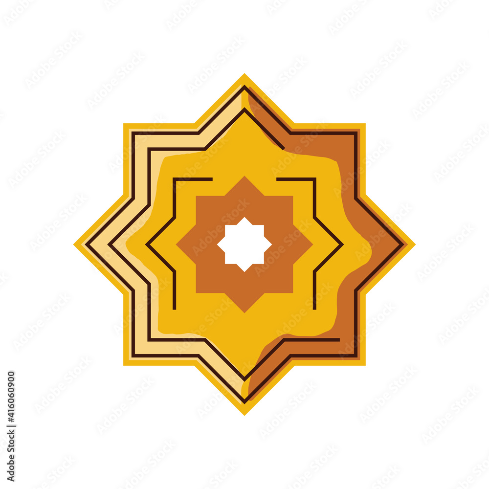 gold ornament decoration cartoon isolated style gold ornament decoration cartoon isolated style