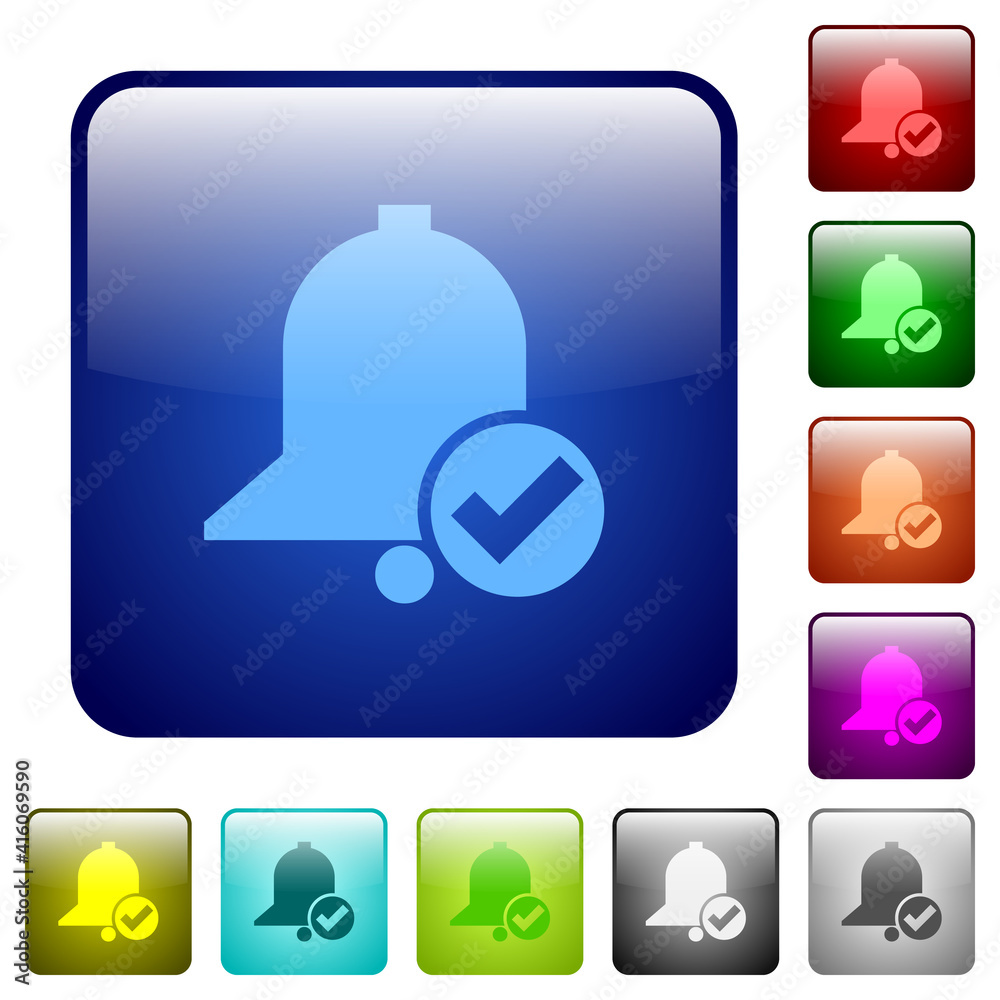 Reminder done color square buttons Reminder done color square buttons