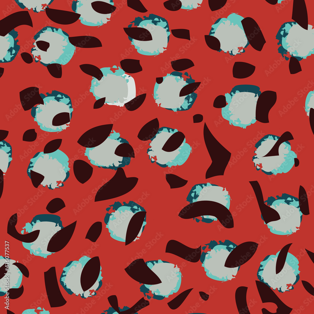 custom made wallpaper toronto digitalAbstract animal skin leopard seamless pattern design. Jaguar, leopard, cheetah, panther fur. Seamless camouflage background for fabric, textile, design, cover, wrapping.