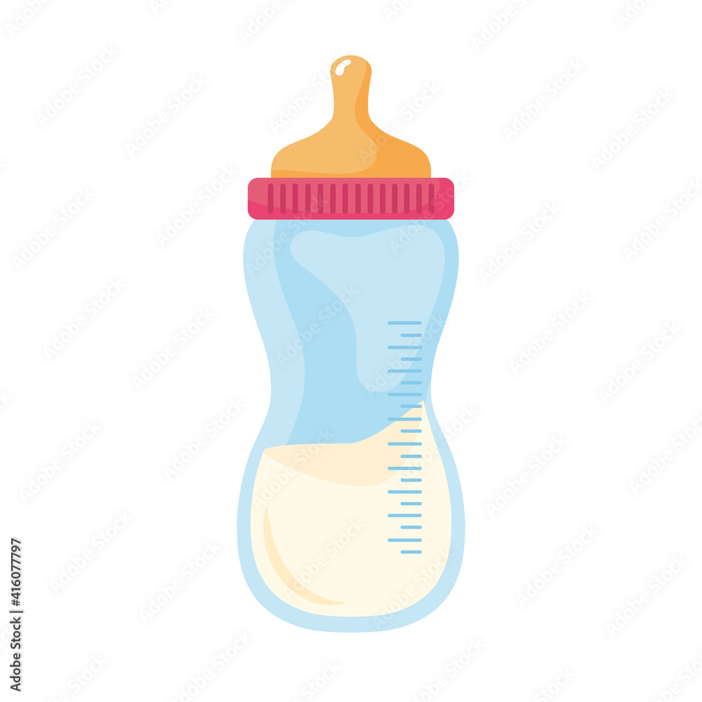 bottle milk baby isolated icon vector illustration design bottle milk baby isolated icon vector illustration design