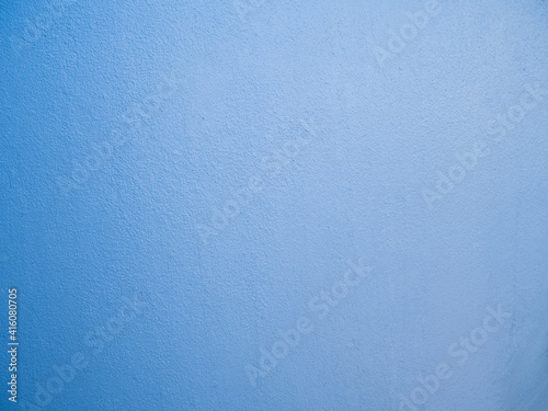 Blue painted cement wall, brush paint concrete wall texture, decorative rustic coatingbackground