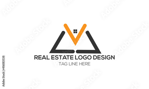 business logo design art estate.