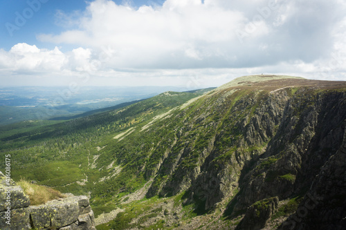 Sudety mountains in the Krkonose National Park, Giant Mountains, Sudety,