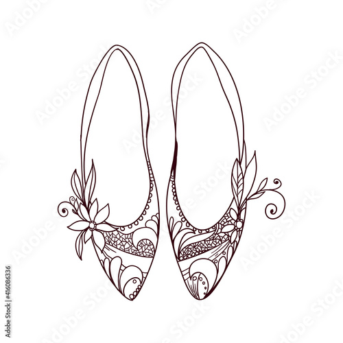 Shoes Silhouette Illustration
