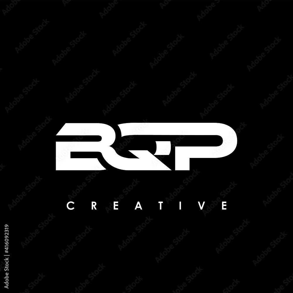 BQP Letter Initial Logo Design Template Vector Illustration BQP Letter Initial Logo Design Template Vector Illustration