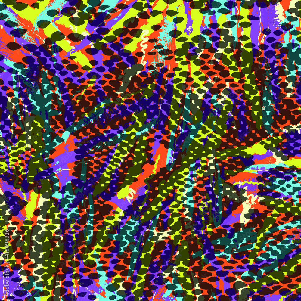 Obraz premium Animal print, snake skin texture background