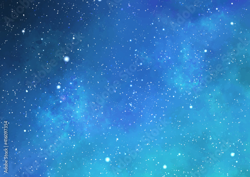 宇宙　ブルー