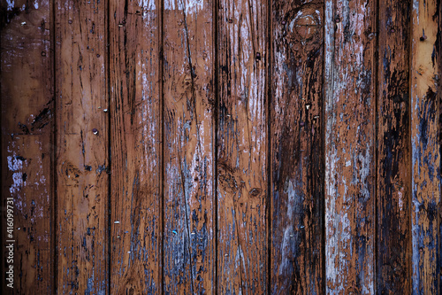 Old rustic wooden wall