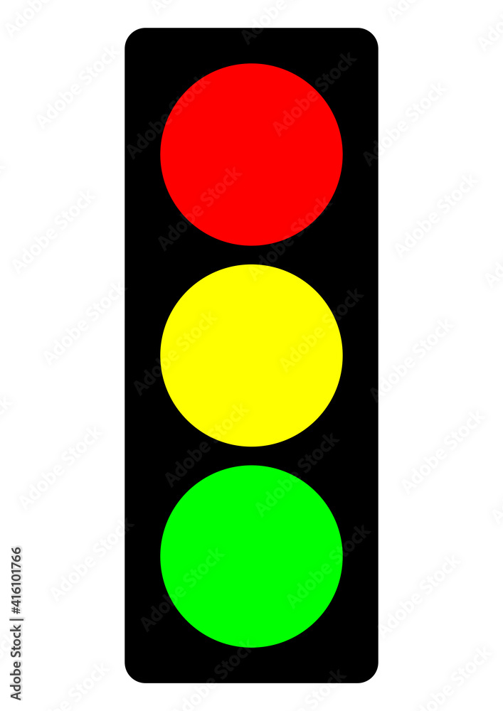 FOGUO Ampel, rotes/grünes Stop-and-Go-Licht, Warnlicht für Dock