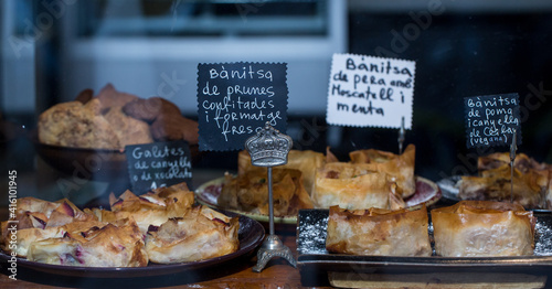 Canvas Print Pastisserie, pastry, Barcelona, Spain