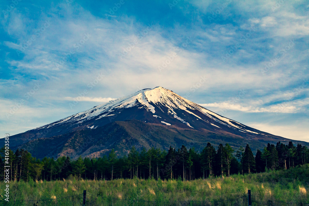 富士山。日本の象徴。