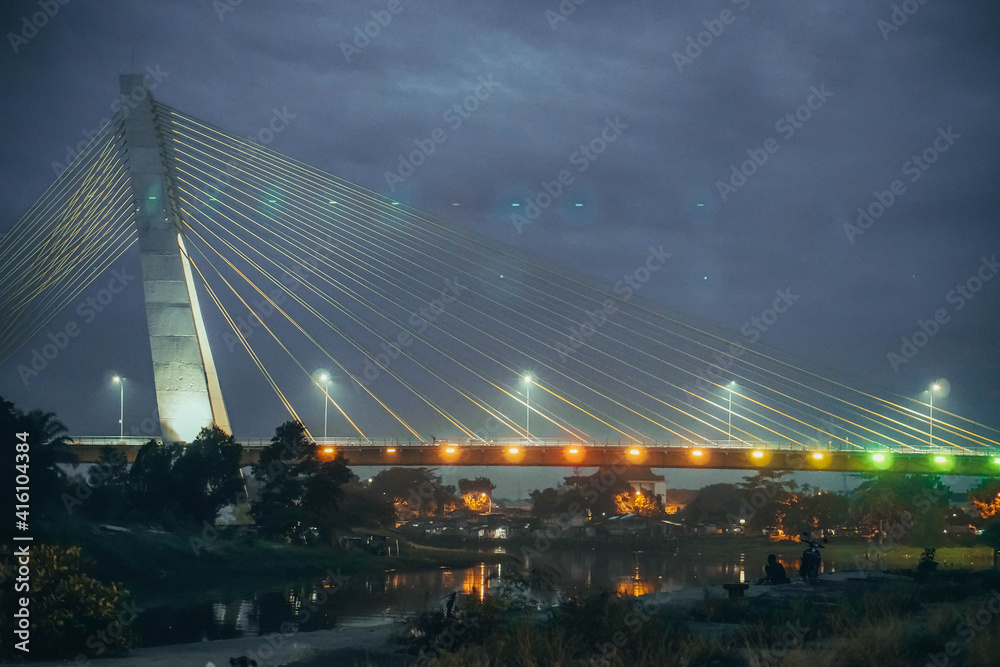 Obraz premium Jembatan Sultan Abdul Jalil Alamuddin Syah