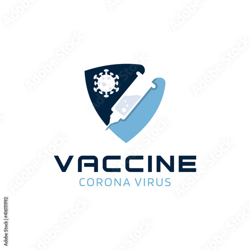 Vaccine covid-19 Corona Virus Vector illustration
