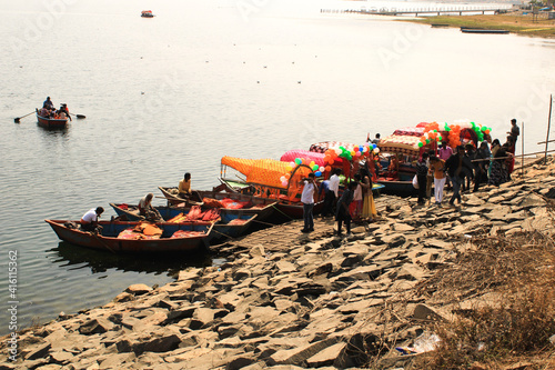 Wallpaper Mural boats on the beach Torontodigital.ca