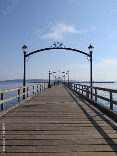 the pier in White Rock, British Columbia, Canada, August © Miriam