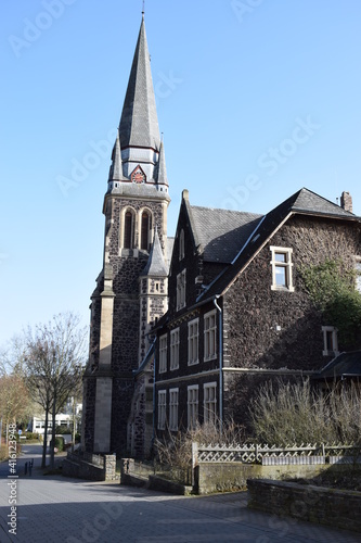 alte sTeinkirche in der Eifel, Burgbrohl photo