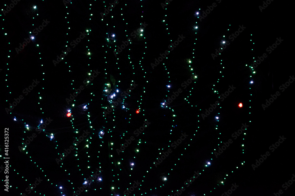 Colourful Lights in the Night Colourful Lights in the Night