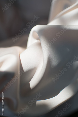 Beige silk. Beautiful light fabric