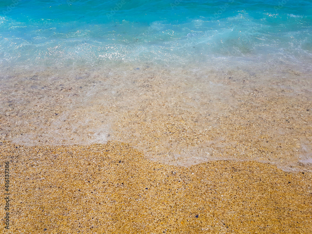 Golden Sea Beach of Cleopatra in Alanya, Turkey Golden Sea Beach of Cleopatra in Alanya, Turkey