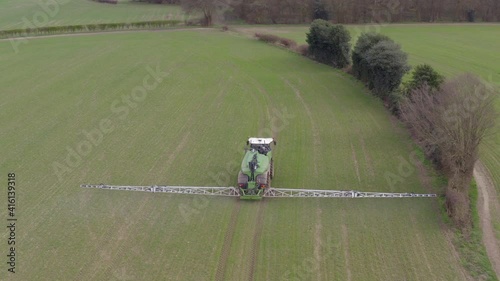 Farmland Being Sprayed With Controversial Glyphosate Herbicide photo