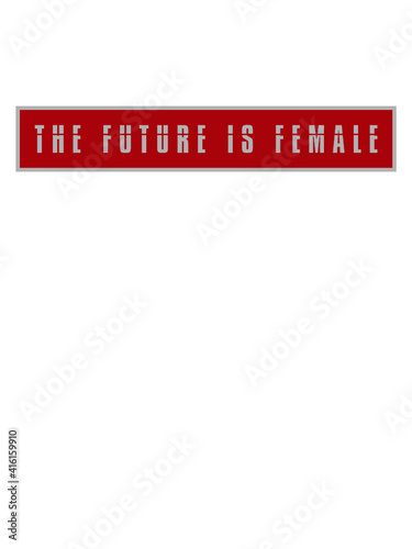 Motto Schild Female 