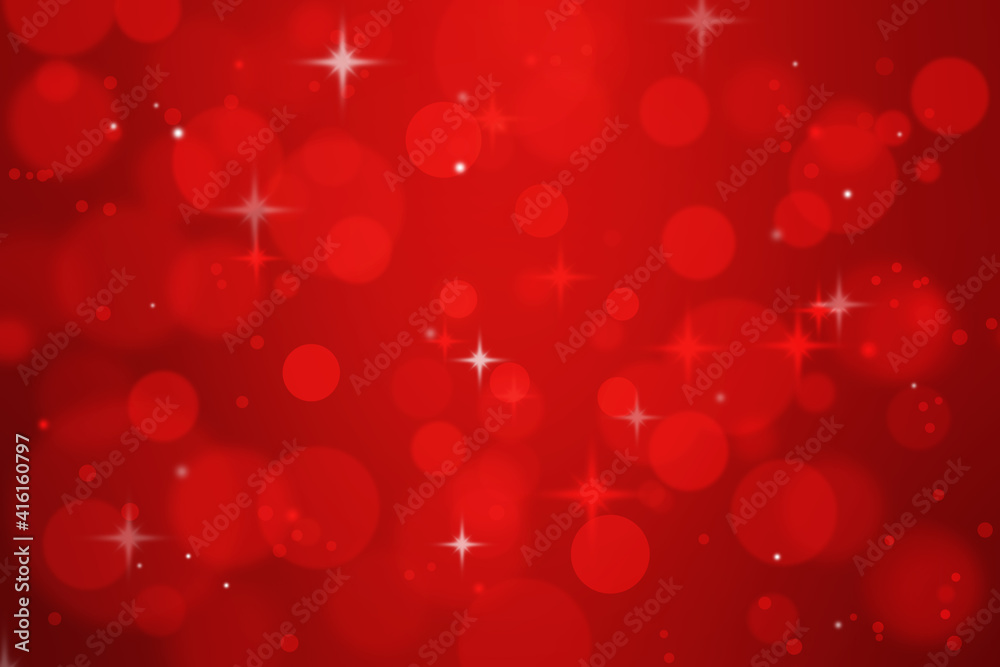 red Christmas background with abstract bokeh of holiday romantic light. red Christmas background with abstract bokeh of holiday romantic light.