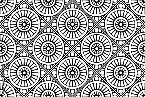 Mandala Ornament Pattern. Vintage decorative elements