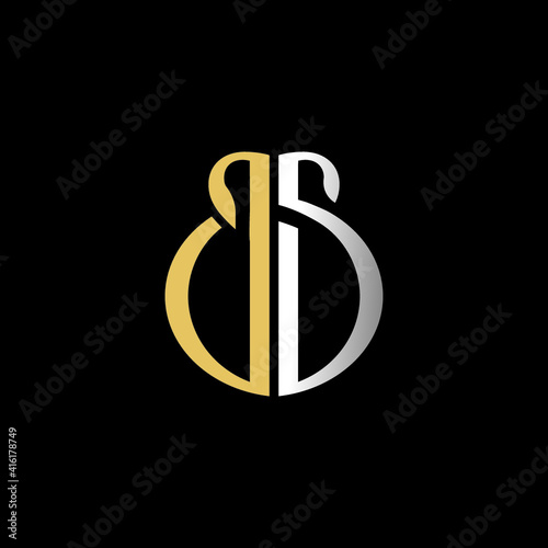 js logo design vector icon luxury