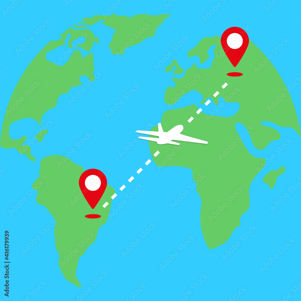 world-map-with-flight-routes-airplanes-in-vector-plane-and-its-track