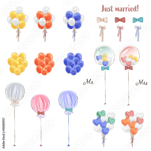 結婚式 風船 バルーン チュールバルーン お祝い