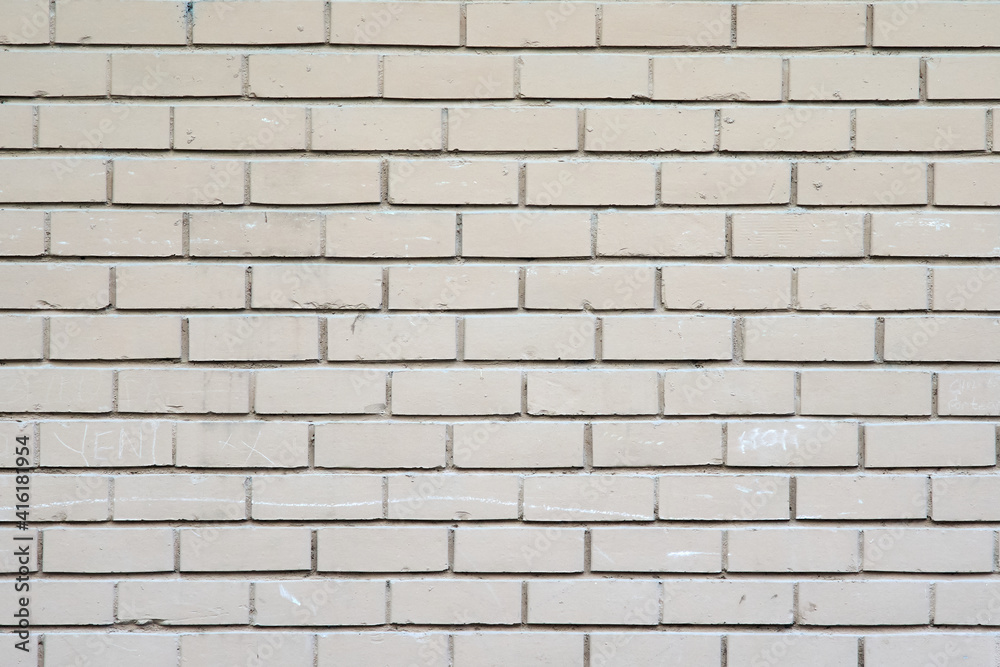 white brick wall and white cement, light wall