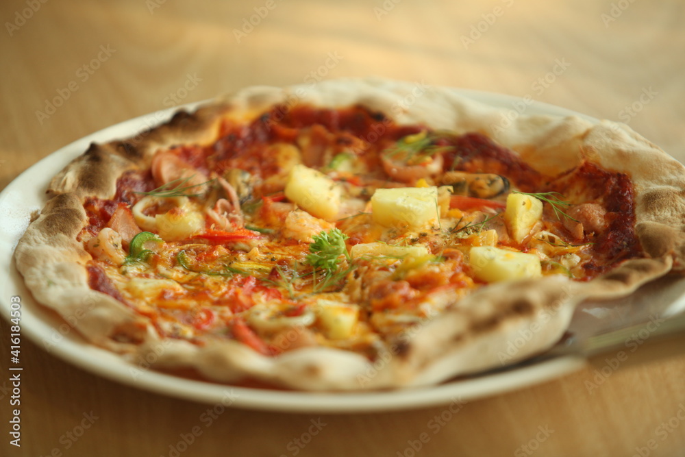 Crispy Thin Crust Pizza Crispy Thin Crust Pizza