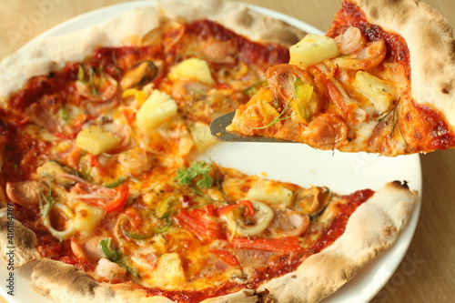 Crispy Thin Crust Pizza