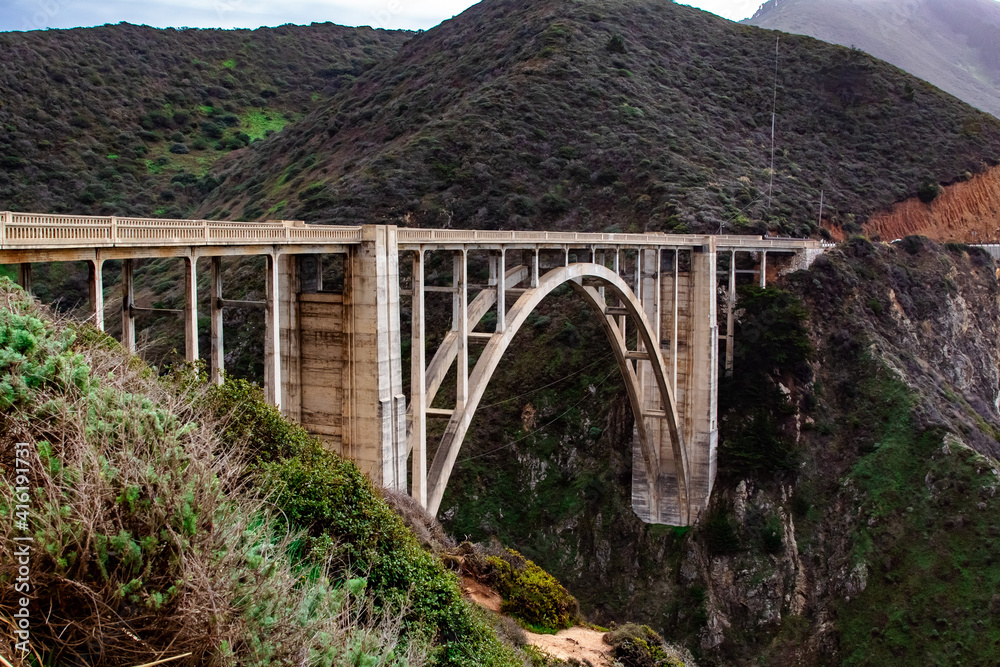 Bixby Bridge along Highway 1 Bixby Bridge along Highway 1