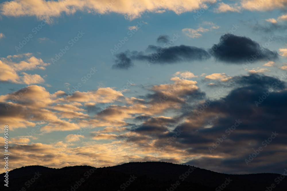 light and dark clouds in the sky light and dark clouds in the sky