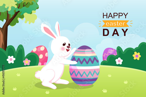 Happy Easter Vector Illustration