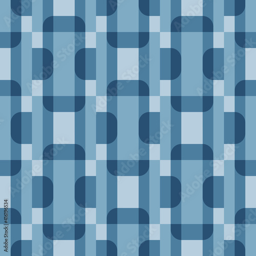 Simple abstract seamless pattern - decorative accent for any surfaces.