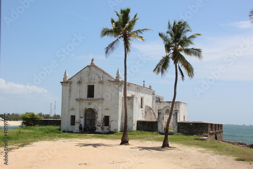 The church of Santo Antonio, Island of Mozambique, Mozambique, frica. photo