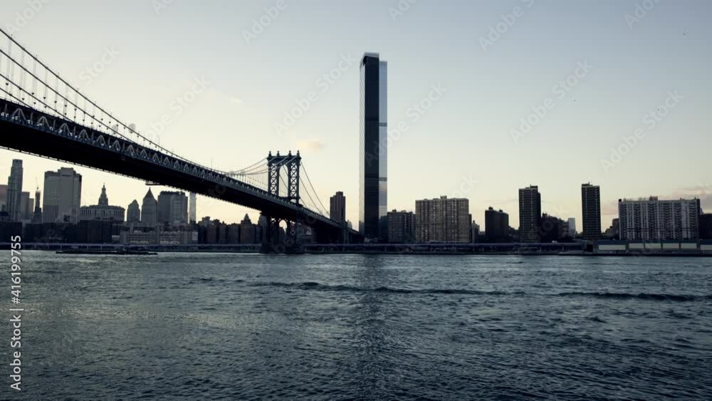 One Manhattan square winter sunset time lapse One Manhattan square winter sunset time lapse